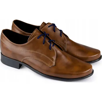 Chlapecké tenisky Chlapecké k prvnímu svatému přijímání boty hnědé KBC-019, velikost 31, elegantní, délka stélky 22,1 cm