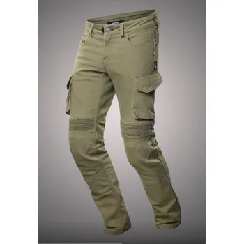 Moto oblečení Kalhoty 4SR Tourismo pánské zelené W40/L33