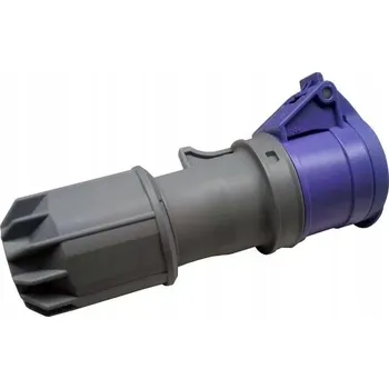 Elektrická zásuvka Elektrická Zásuvka hermetická Pce fialová