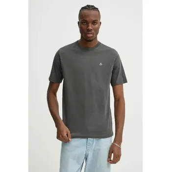 Pánské oblečení Bavlněné tričko Marc O'Polo B21201251054 šedá 90A, vel. XXL