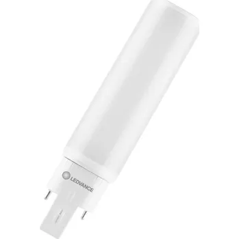 Žárovka LEDVANCE DULUX LED D/E13 HF & AC MAINS VALUE 6W 865 G24Q-1 4099854501593