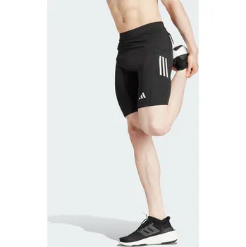 ADIDAS Krátké legíny Own the Run L ČERNÁ