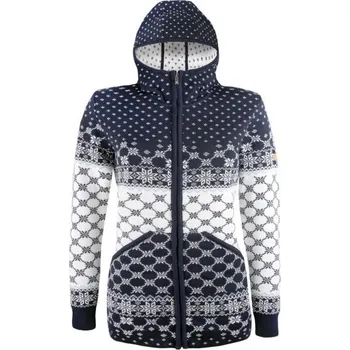 Dámský svetr Kama Merino svetr 5027 108 - tmavě modrá M