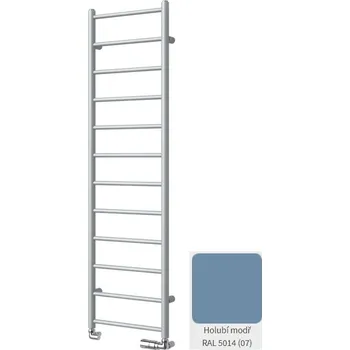 Radiátor Isan Radiátor kombinovaný ISAN Aura 138x40 cm holubí modř RAL5014 DDIN13800400SK07 DDIN13800400HM