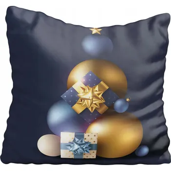 Polštář Povlak na polštář Vánoce 40x40 cm