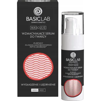 Pleťové sérum BasicLab Posilující sérum na obličej pro muže