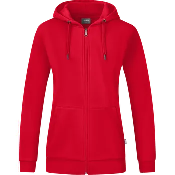 Dámská mikina Mikina s kapucí JAKO Organic hooded jacket women c6820d-100 Velikost 34