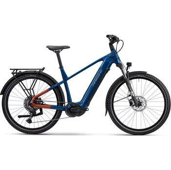 Elektrokolo Haibike Elektrokolo MTB Haibike TREKKING 4 blue/orange/silver 2025 velikost rámu - palce - cm 17,5 - (45 cm)