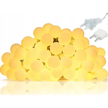 Dekorativní svítidlo Světelný řetěz Party Lights 1500 cm do zásuvky bílý