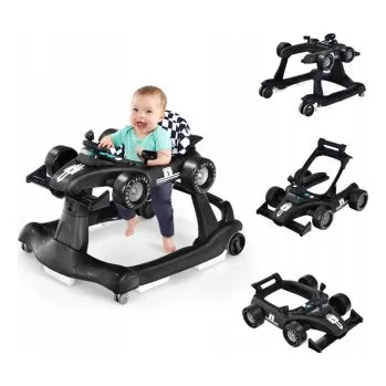 Odrážedlo Dětské odrážedlo BC10229DK s nastavitelnou výškou, černé - A COSTWAY