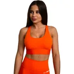 Dámská podprsenka GymBeam Limitless Sports Bra Orange M