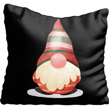 Vánoční dekorace Povlak na polštář s vánočním motivem, hvězda, 65x65 cm