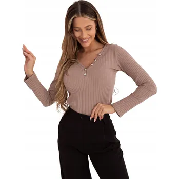 Dámská halenka Rue Paris halenka dlouhý rukáv střih přiléhavá velikost S/M