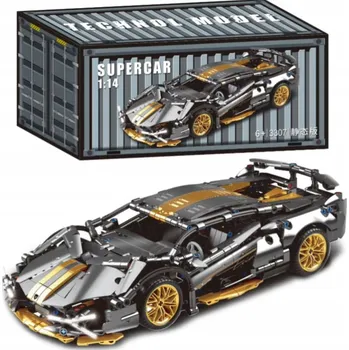 ostatní stavebnice SPORTOVNÍ AUTO TECHNIC MODEL 1300 DÍLŮ, DÁREK STAVEBNICE