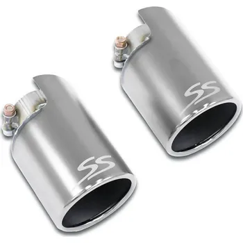 Koncovka výfuku Sada koncovek výfuku, pravá ∅100 mm "Gun Metal Grey" Supersprint 247056