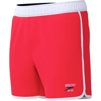 Pánské kraťasy Speedo Logo Volley 16" Watershort Red M - UK34