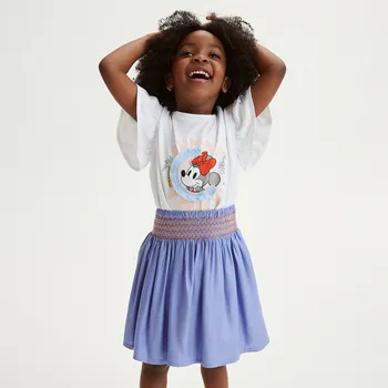 Dívčí šaty Reserved - Viskózová sukně - hyacintová - 5043S-54X - 5043S-54X-86