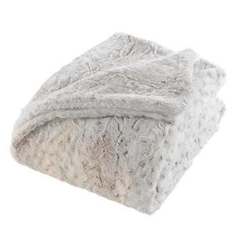 Přehoz na lůžko Douceur d'intérieur Přehoz na postel ALASKA, bílý, 180 x 220 cm