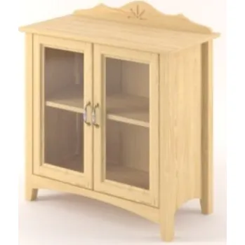 Vinotéka Vitrína Castello Borovice rozměr so-drew 80x82/96x42 povrchová úprava so -drew Přírodní ekologický lak