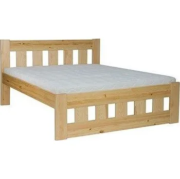 Ložnice Postel LK119 rozměr 80x200 povrchová úprava Bezbarvý přírodní lak