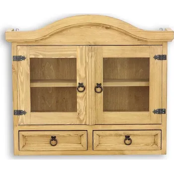 Vitrína KW711 povrchová úprava - včelí vosk Přírodní včelí vosk