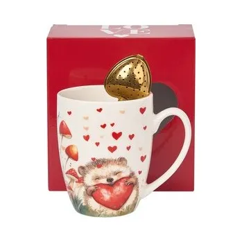 Kubek classic z zaparzaczem "serce" JEŻ