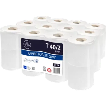 Toaletní papír Ellis HLA-PT40 2V profi toaletní papír bílý 24 ks