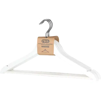 Ramínko Reis M002 W Šatní ramínko 44,5 cm 5 ks