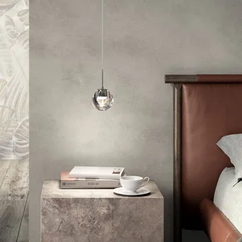 kdln LED závěsné světlo Dew, chromové, 1 žárovka, Ø 11 cm chrom, čirý 1 x 5 W LED - Doprava zdarma