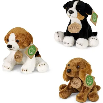Dětské zboží Rappa Eco-Friendly 204485 Sedící pes14 cm mix barev