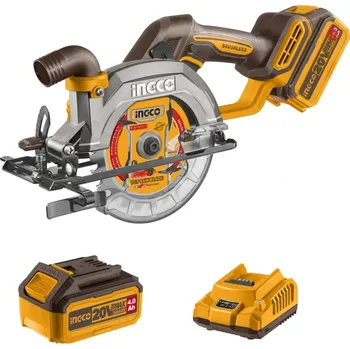 Okružní pila Ingco CSLI14021 AKU kotoučová pila vč. baterie a nabíječky CSLI14021