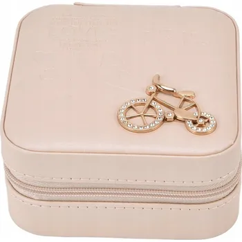 Šperkovnice Verk 01785 Šperkovnice zrcátkem starorůžová