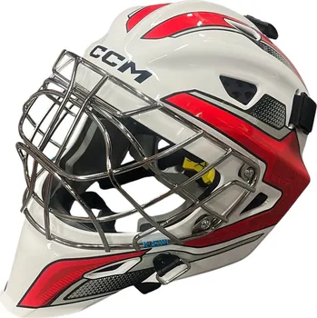 Hokejová helma Brankářská maska ccm axis f5 sr white-red ONE SIZE SR BÍLO-ČERVENÁ CAT EYE