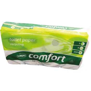 Toaletní papír Wepa HME-COMFORT 3V toaletní papír bílý 8 ks