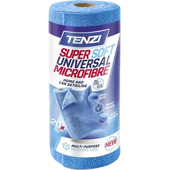 Utěrka Tenzi TS0019 utěrka z mikrovlákna modrá 20 ks 35x35 cm