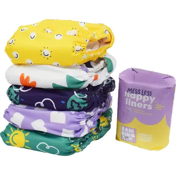 Plena Bambino Mio Set 5-ti revolučních plenek-BRAVE