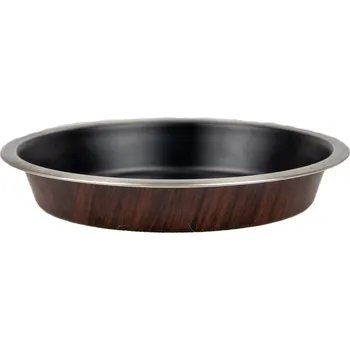 Miska pro psa Miska Huhubamboo nerez Puppy dřevo 20 cm