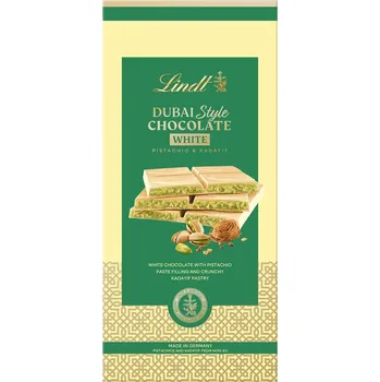 Čokoláda Lindt Dubajská čokoláda bílá 150 g