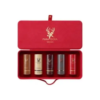 Nestandardní parfém Pana Dora Sample Kit - 5 Fragrances Travel Set Red Sada vůní