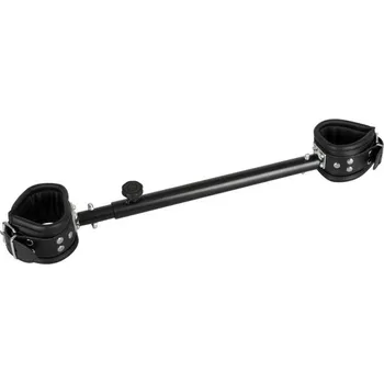 Teleskopická rozpora s koženými pouty,