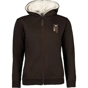 Jezdecká mikina Dětská mikina HKM Mia brown (110/116)