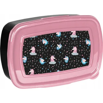 Svačinový box SVAČINOVÝ BOX KRABIČKA NA SVAČINU S JEDNOROŽCI PASO