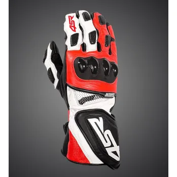 Moto rukavice Rukavice 4SR SPORT CUP 3 REFLEX RED pánské červené L
