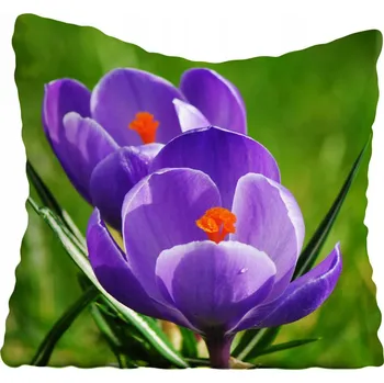 Polštář Povlak na polštář s květinami 40x40 cm