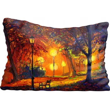 Povlak na polštářek Povlak na polštář s motivem listů - podzimní, 50x70 cm