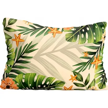 Povlak na polštářek Dekorační povlak na polštář Tropik s listy 30x80 cm