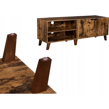 Televizní stolek TV stolek stojící Songmics 140 cm x 50 cm x 40 cm