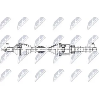 Hnací hřídel - poloosa NTY NPW-NS-177