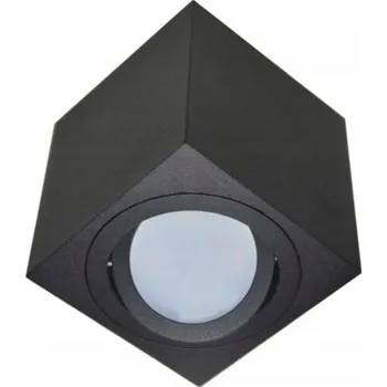 Stropní svítidlo přisazené Brolux 30 W patice GU10, průměr 8 cm, černé