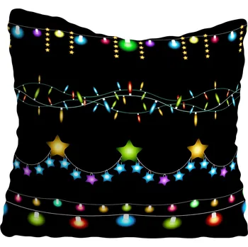 Povlak na polštářek Povlak na polštář s vánočním motivem, hvězda 60x60 cm